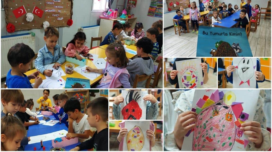 Okulumuz Anasınıfı A Şubesi Öğrencilerimizden Türkçe Dil Etkinliği ile Bütünleşmiş Sanat Etkinliği